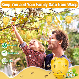 JNKNT Wasp Trap made of durable ABS for weather ready performance