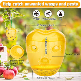 JNKNT Wasp Trap easy to clean and refill after use