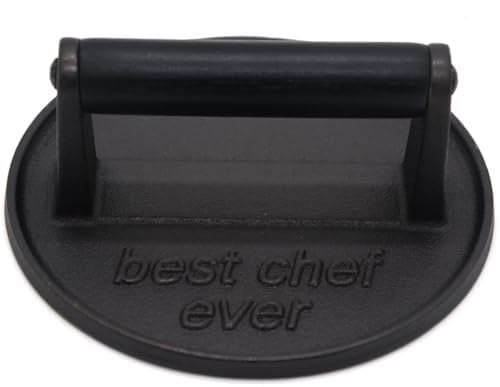 JNXHON gift-ready chef press shown in packaging for grill lovers.