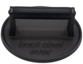 JNXHON gift-ready chef press shown in packaging for grill lovers.