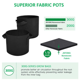JNYONG reusable bags are washable for multiple seasons of gardening.
