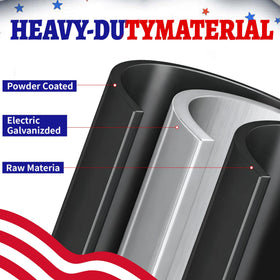 joaoxoko four-magnet base delivers strong wind resistance up to 45 mph.