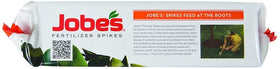 Jobe's Organics 9-12-12 label highlights balanced feeding for fruit trees