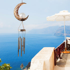 JOBOSI gift-ready Moon Wind Chimes packaging for a thoughtful present