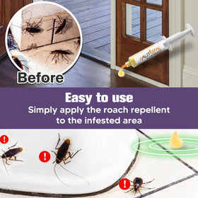 JOBUIZ Roach Deterrent in garages or closets provides long-lasting protection.