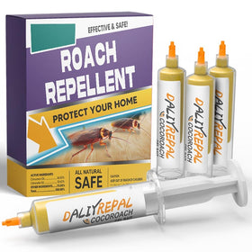 JOBUIZ Roach Deterrent Tubes Pack keeps indoor spaces pest-free for up to 60 days.