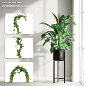 JOBVERT flexible pole shapes into heart, arch, or spiral.