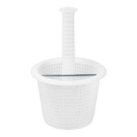 JODDMTTY SP-HP pool skimmer basket with tower-vent maintains flow.