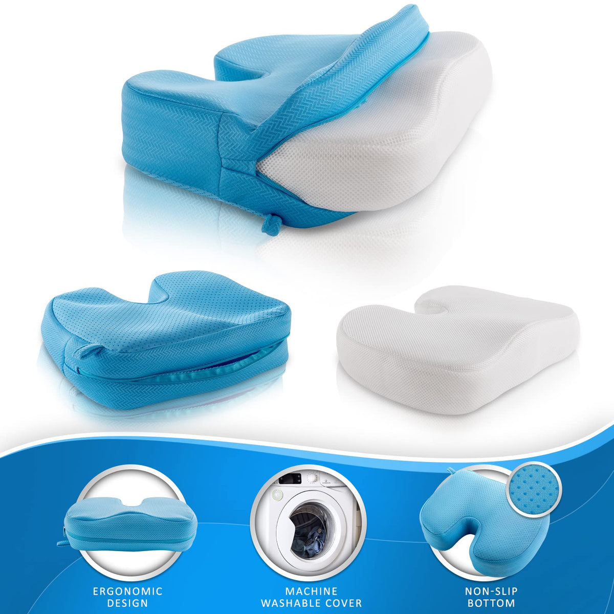Joe & JoseRin booster seat drying quickly after use with honeycomb mesh