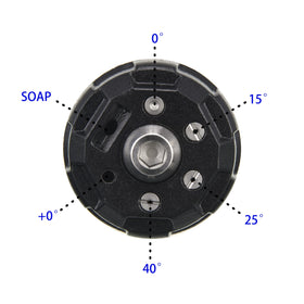 JOEJET 6-in-1 nozzle 40-degree spray for wide-area rinsing