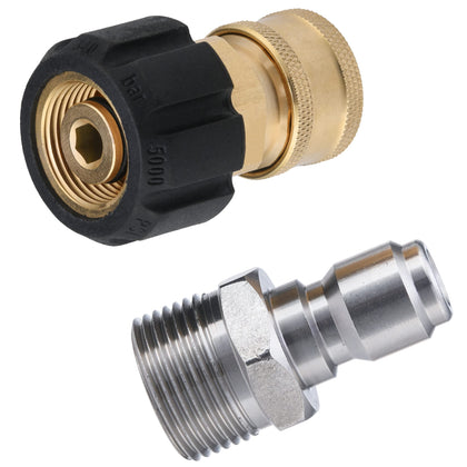 JOEJET M22-14mm to 3/8 quick connect female for fast, reliable hose setup.