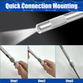 JOEJET 1/4-inch quick connect enables fast tool changes