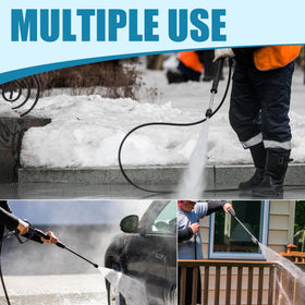 Rated up to 5000 PSI supports heavy-duty cleaning with compatible machines.