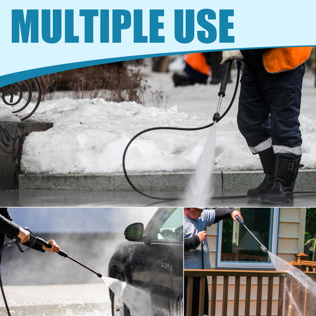 JOEJET 5000 PSI-ready quick-connect kit supports versatile high-pressure cleaning setups