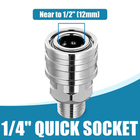 JOEJET ball-lock quick-connect guarantees a solid, leak-free connection during use