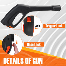 JOEJET complete kit includes wand, five nozzles, and holder.