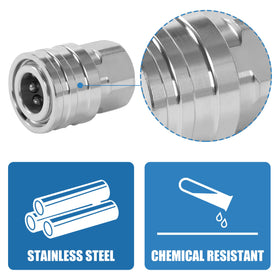Durable stainless design reduces maintenance and downtime.
