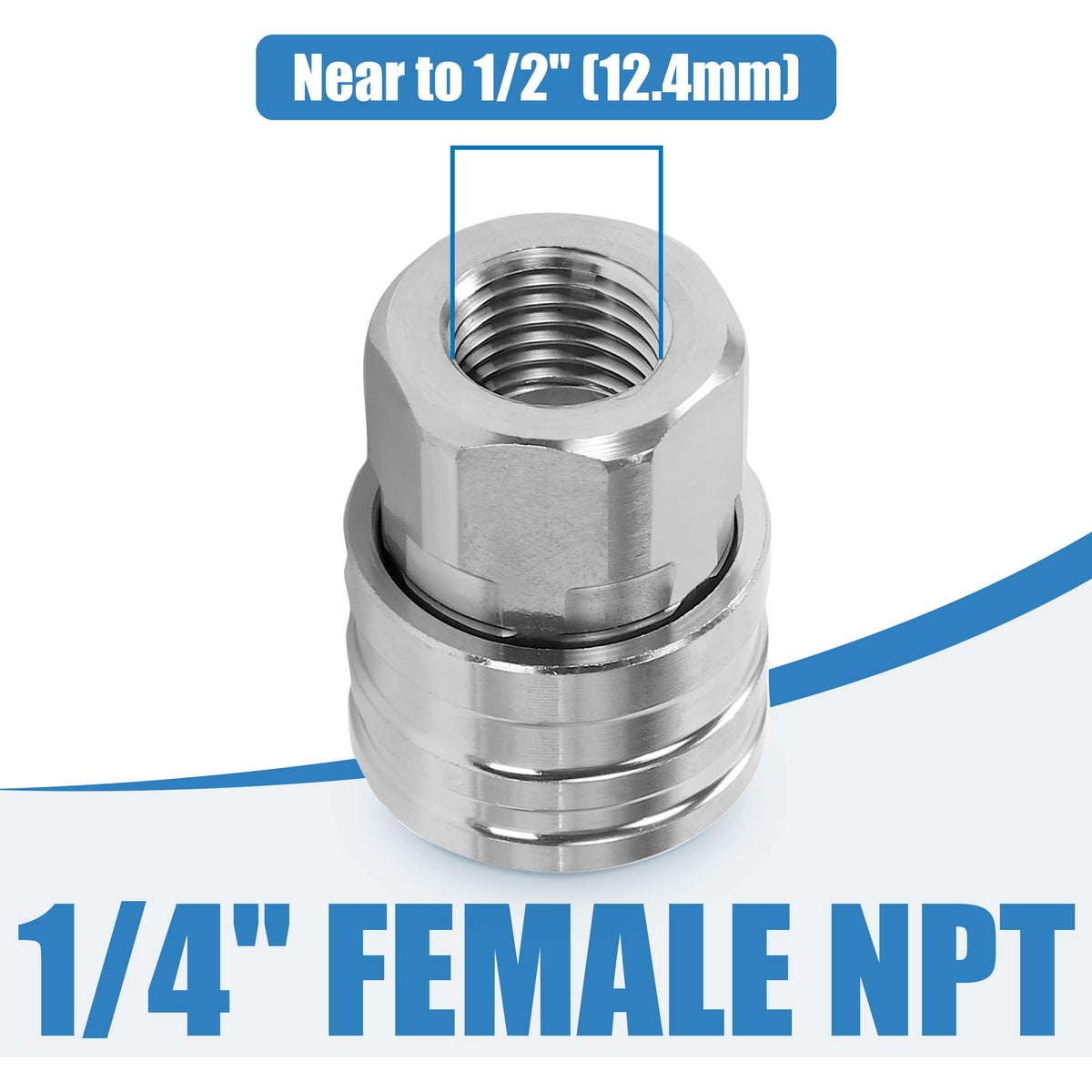 JOEJET connections simplify linking guns, wands, and nozzles for faster cleanup.