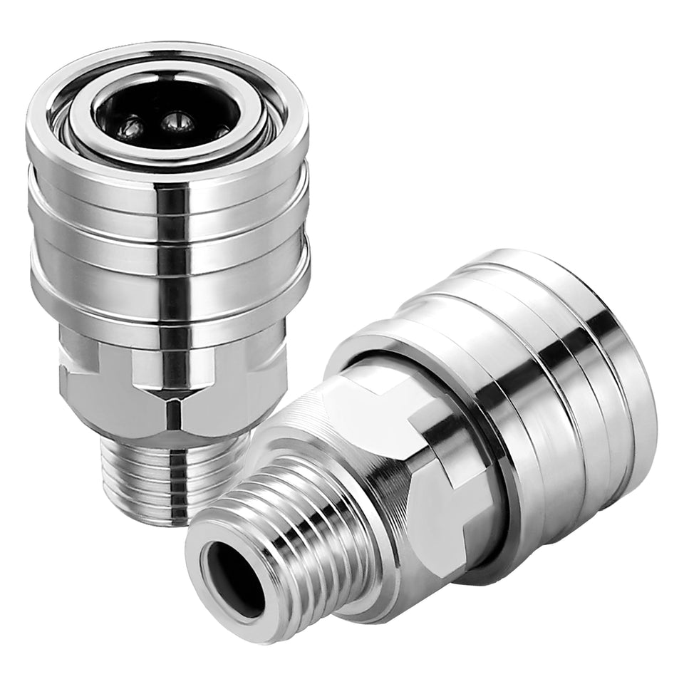 JOEJET quick-connect socket to 1/4-inch NPT adapter enables fast high-pressure setup