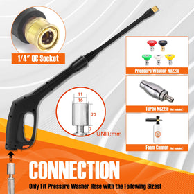 JOEJET safety locks and ergonomic grip enhance control during cleaning tasks.