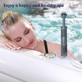 Joepoe easy installation illustration for spa maintenance