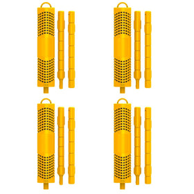 Joepoe spa mineral sticks 4-pack yellow packaging, easy install for clearer spa water.