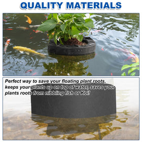 Joewuzun pond-fish-shelter-shade provides underwater shade for fish