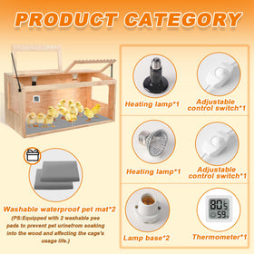 JOGEPEYO removable acrylic panel enables easy cleaning