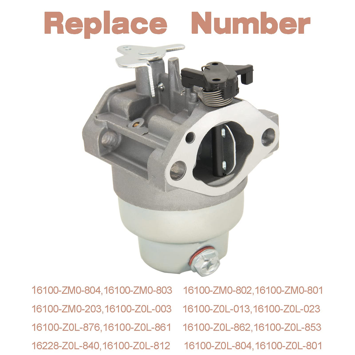 Johahtang GCV160 compatible with HRS216 and HRZ216 mowers.