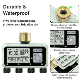 Johgee child-lock mode image demonstrating safety against accidental watering
