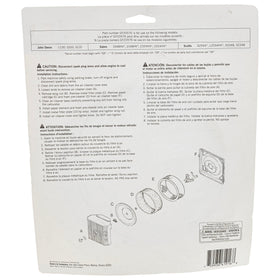 John Deere air cleaner kit Gy20576 installed on mower improves filtration efficiency