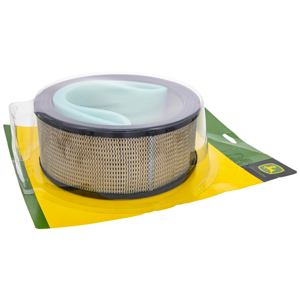 John Deere air cleaner kit Gy20576 label with logo for quick verification
