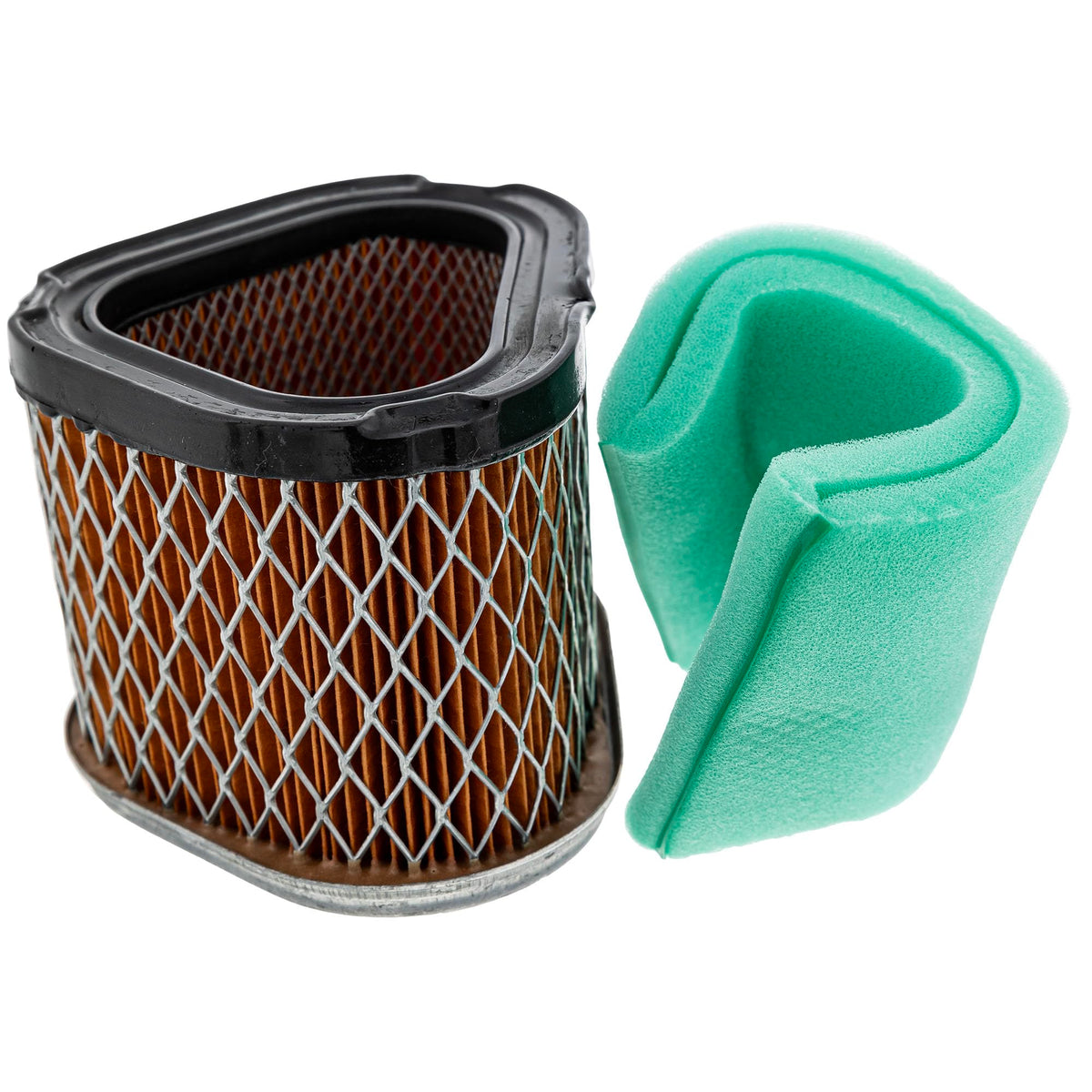 John Deere GY20661 air filter front view for OEM replacement fit.