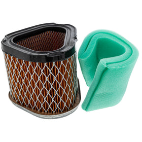 John Deere GY20661 air filter front view for OEM replacement fit.