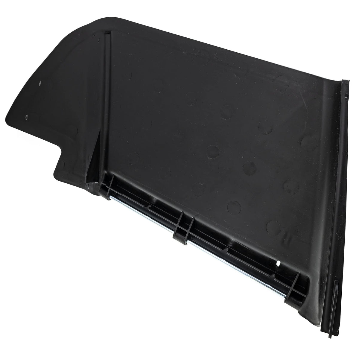 John Deere TCA24830 chute mounting holes—precise alignment for quick installation.