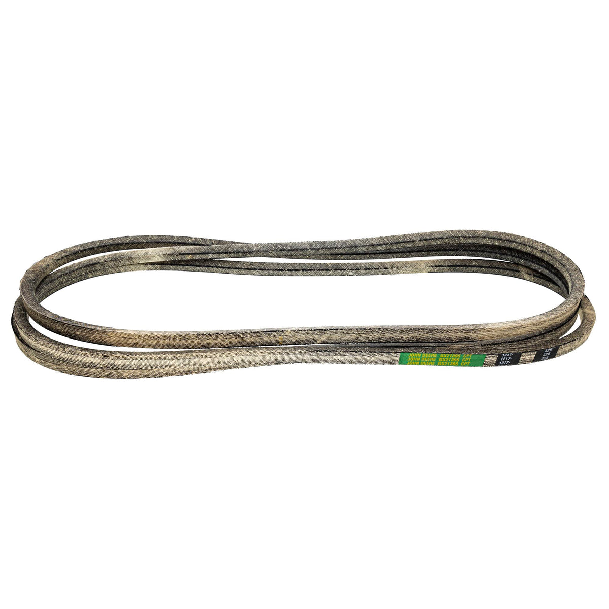 John Deere GX21395 fit-check image demonstrates proper alignment for smooth operation.