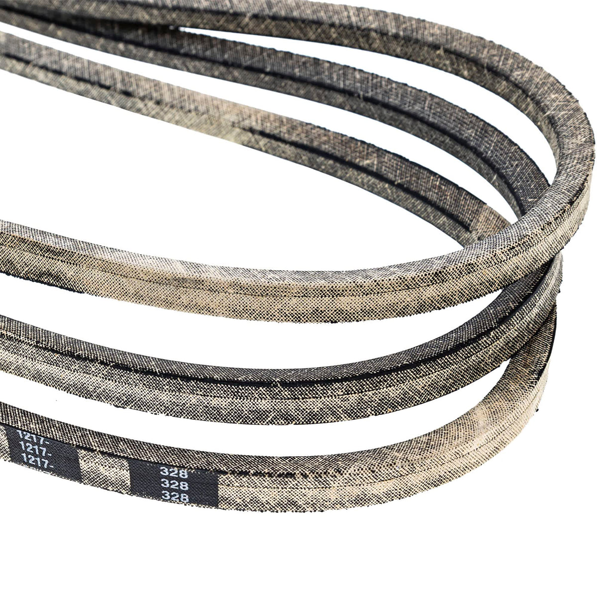 John Deere GX21395 genuine-label belt underscores authenticity and reliable replacement choice.