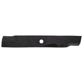 John Deere blade featuring a high-lift edge for better grass pickup.