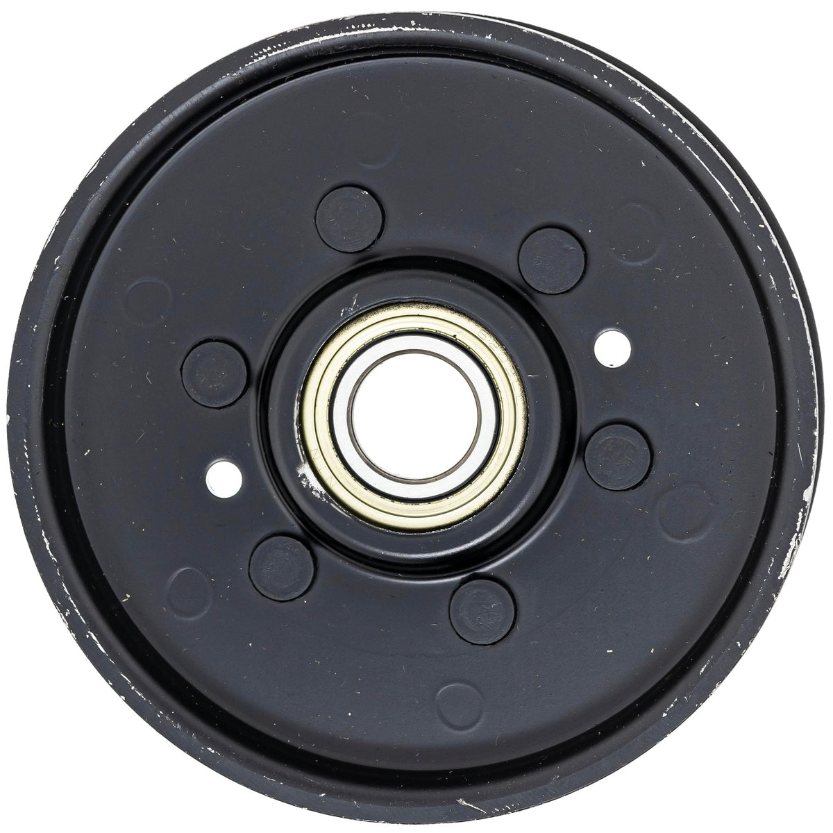 John Deere AM37249 idler pulley product shot emphasizes OEM fit.