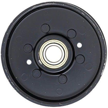 John Deere AM37249 idler pulley product shot emphasizes OEM fit.
