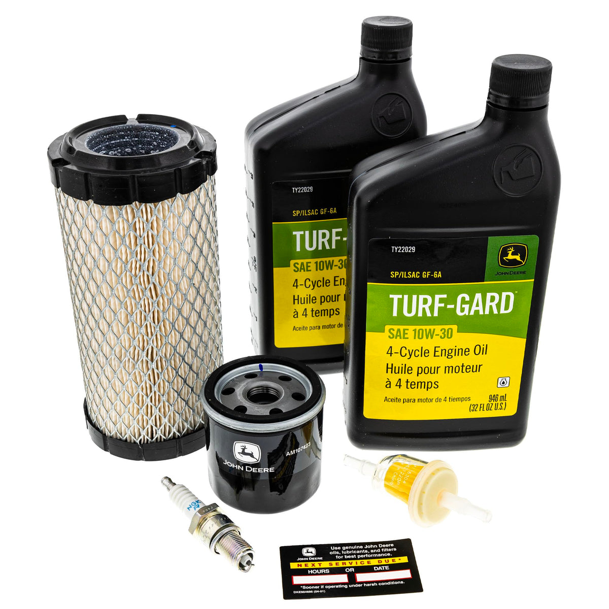 John Deere LG248 maintenance kit filters included for easy servicing