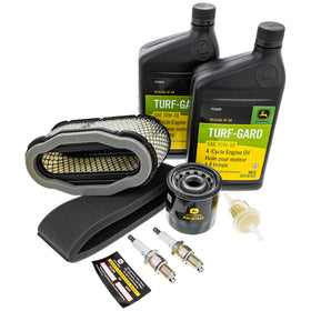 John Deere LG250 filter kit rear view compatible with GT245 GX255 GX335