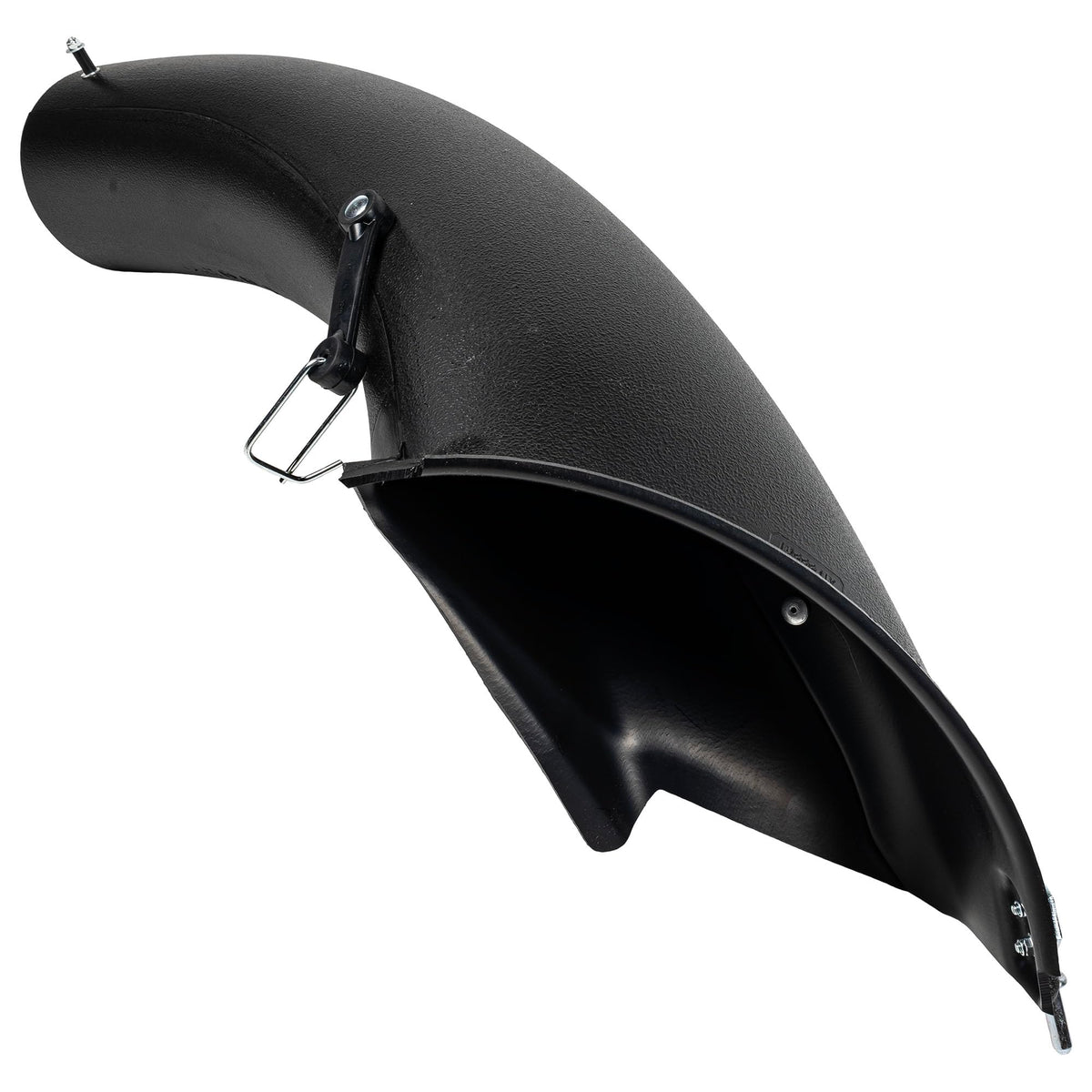 Packaged John Deere AM143911 lower bagger chute with components