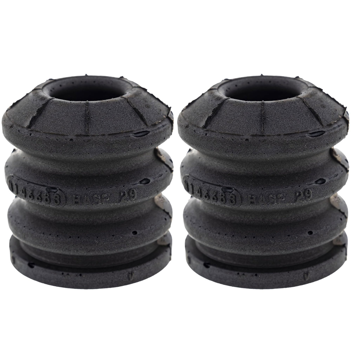 John Deere M146683 spring set front view showing two OEM springs