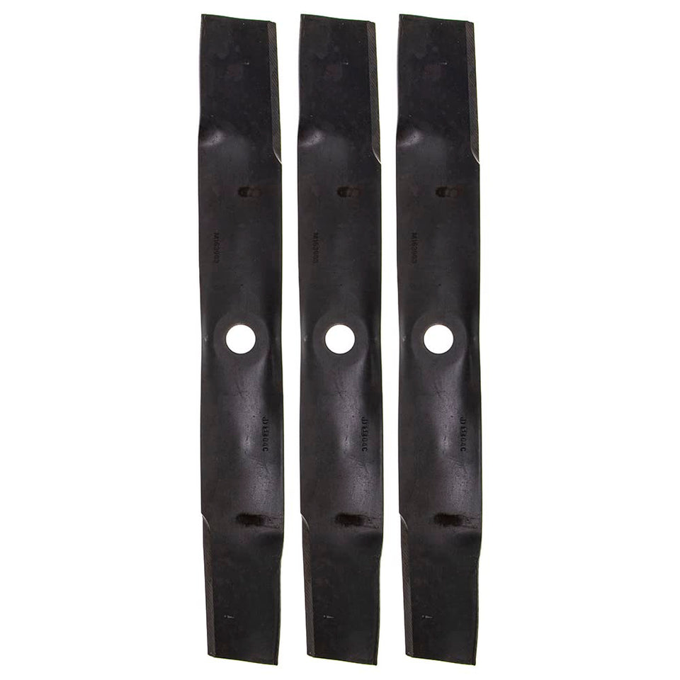 John Deere M163983 3-pack blades for precise lawn mowing