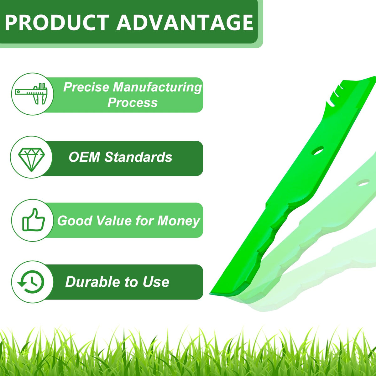 John Deere mower compatibility chart close-up for quick reference