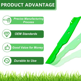 John Deere mower compatibility chart close-up for quick reference