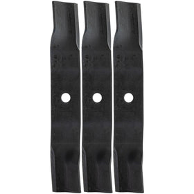 John Deere OEM blades TCU30317, pack of three, designed for a durable edge on 54-inch decks