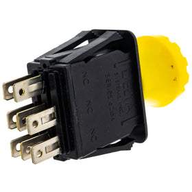 Close-up of LVA21438 terminals for secure electrical connections.