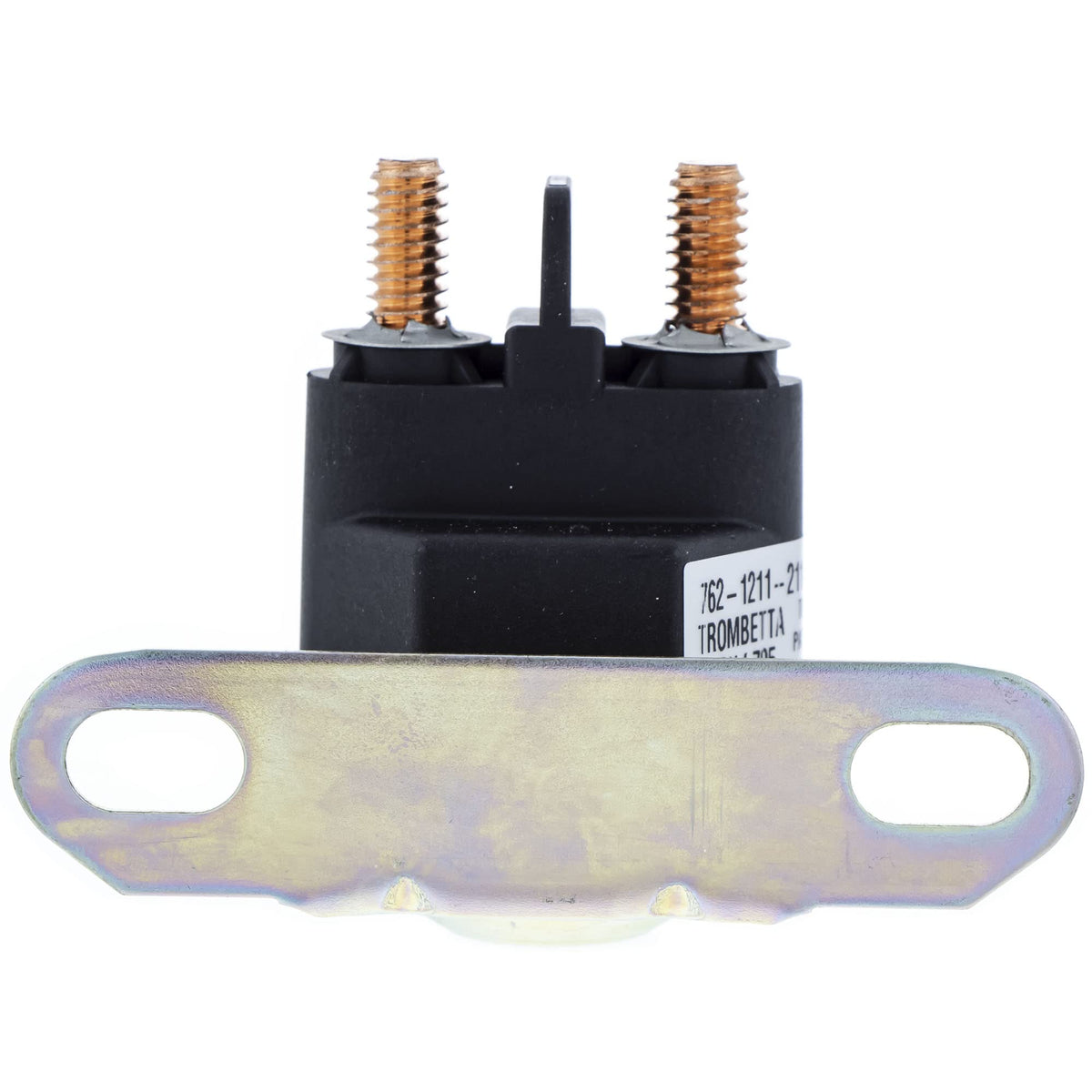 John Deere AUC15346 solenoid detailed label, ensuring traceability and authentic part verification.